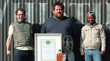 Whistler South African Style Rum Old Mutual Rum Trophy Winners