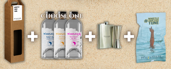 Gift pack combinations Whistler South African Style Rum