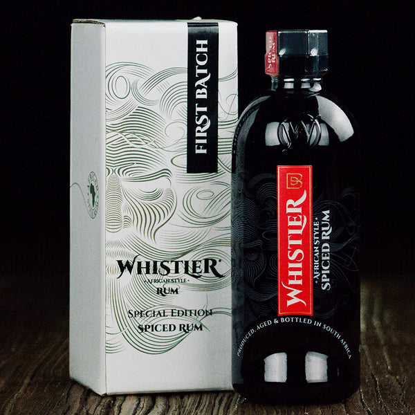 Whistler South African Style Rum limited edition first release spiced rum