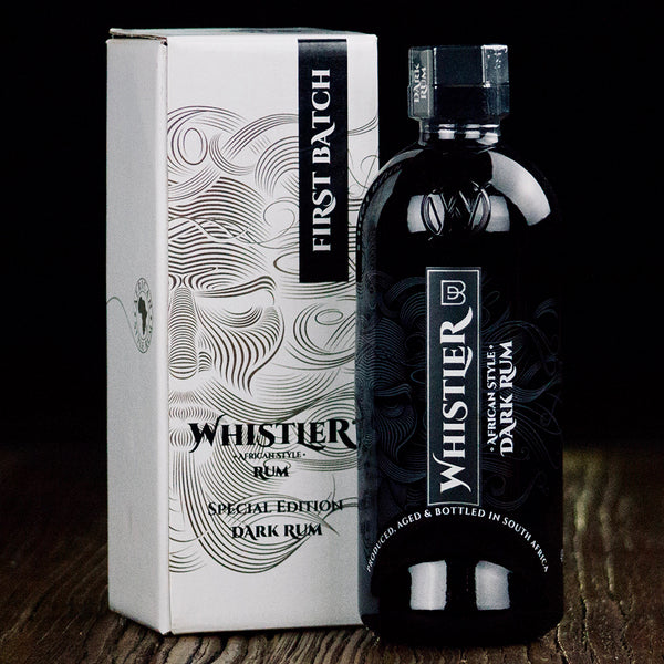 Whistler African Style Rum limited edition first bottle release